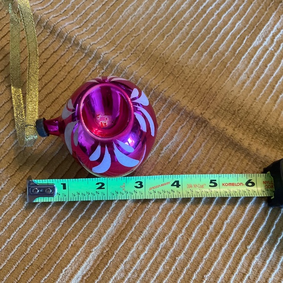 Set of 3 polish glass ornaments - Picture 5 of 7